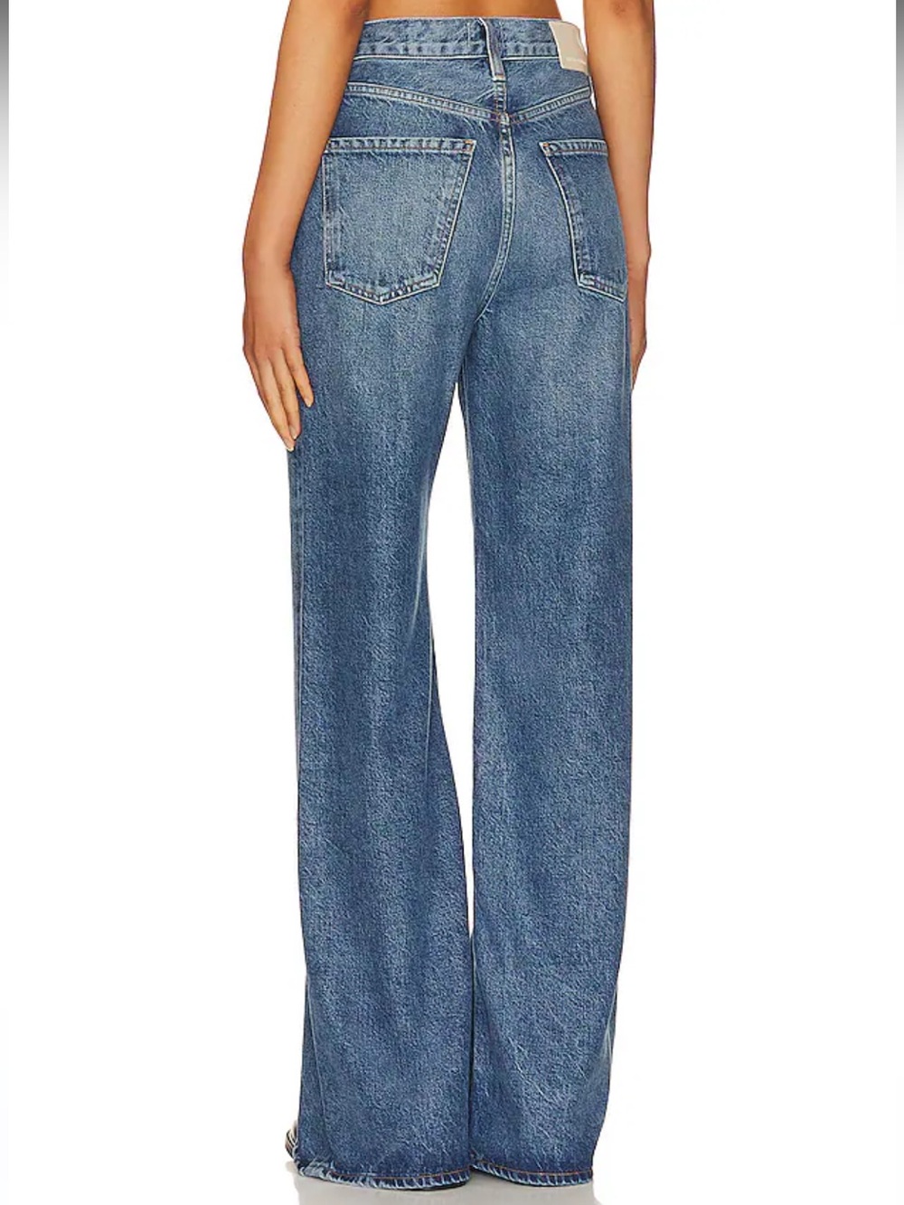 Citizens of Humanity Paloma Baggy Wide Leg Jeans Hemmed 28” - Picture 3 of 9